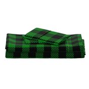 Buffalo Plaid Green & Black