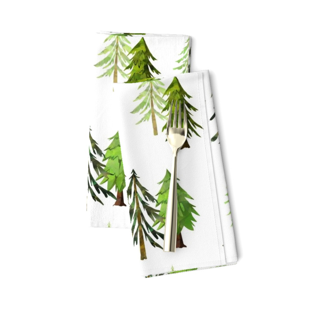 Pine Tree Forest - Woodland Trees LARGE SCALE A