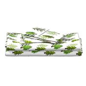 Pine Tree Forest - Woodland Trees LARGE SCALE A