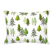 Pine Tree Forest - Woodland Trees LARGE SCALE A