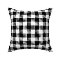 Buffalo Plaid Black & White - Small