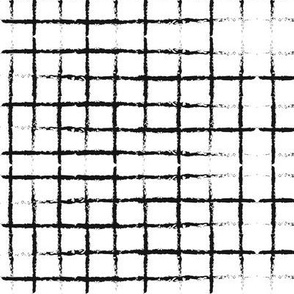 Charcoal Strokes Grid