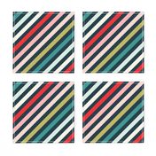 Christmas Multi Color Stripe