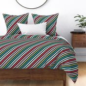 Christmas Multi Color Stripe