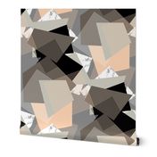 NORDIC Color Block in pink grey black