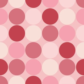 All Dot Grid-Cerise Palette