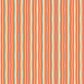 Primitive Stripes-Dance- Spring Bright Palette