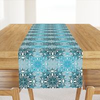 Oriental Mandala in Turquoise