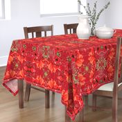 Large Poppy Bedspread