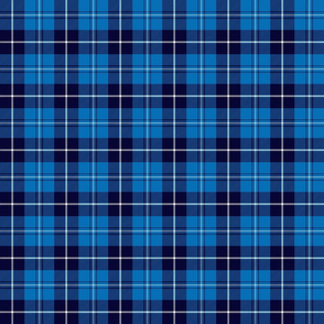 Douglas blue trade tartan, 3"