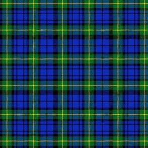 Gordon miniature tartan, 3"