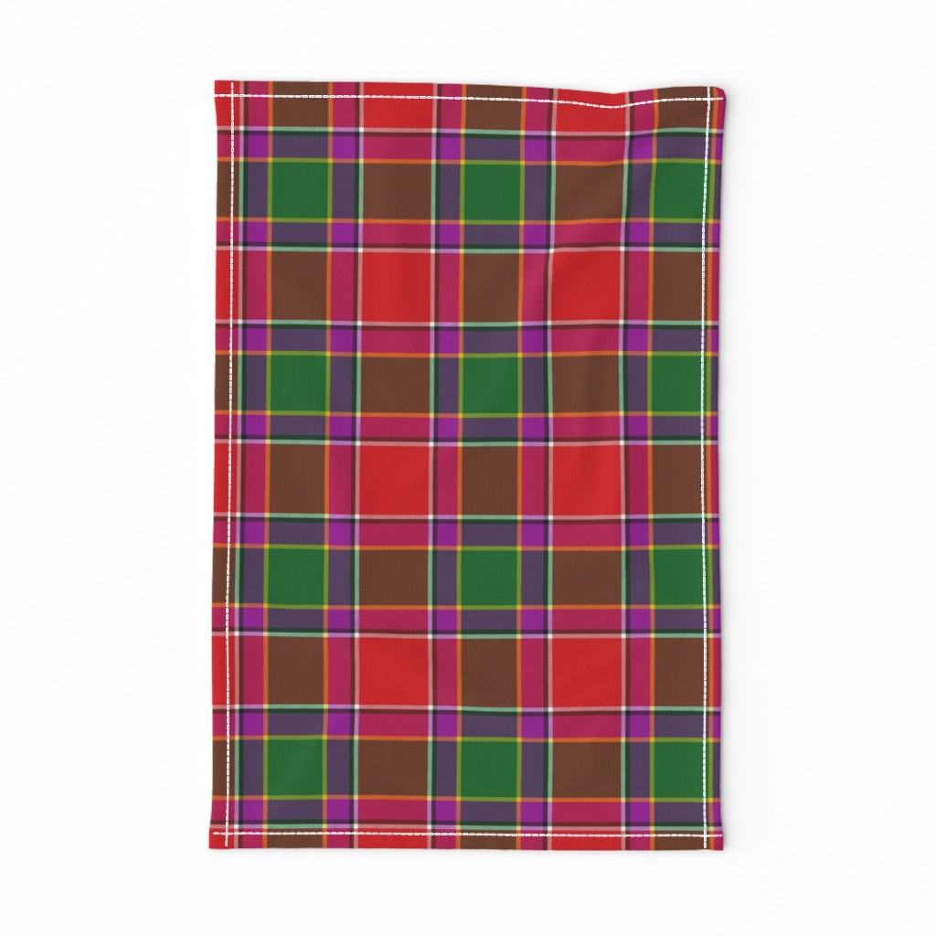 Gordon of Abergeldie 1723 tartan, 6"