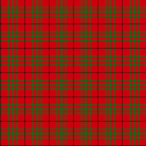 MacNab tartan, variant of Vestiarium Scoticum version, 3"