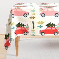 Cut and Sew Christmas Car Plushie