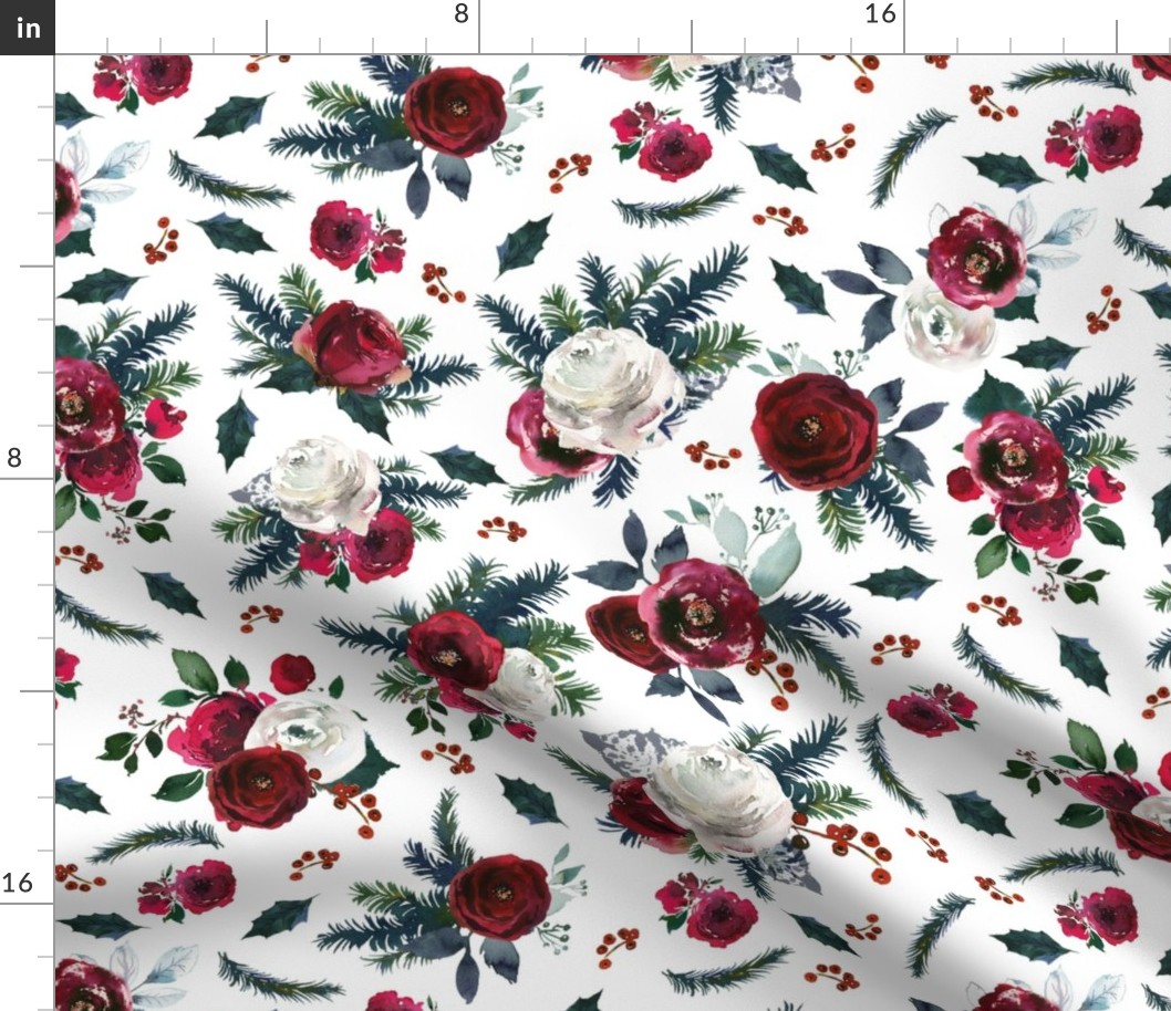 Vintage Christmas Florals