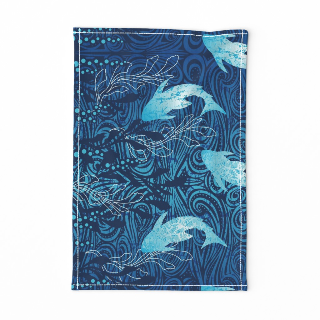 Batik Shark Panel