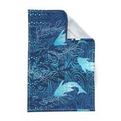 Batik Shark Panel