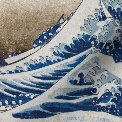 Great Wave Mirrored Fat Quarter