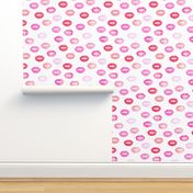 smooches - kisses - multi pink