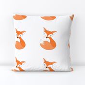 6" Sleepy Fox - Swatch size