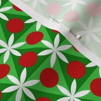 00696659 : holly leaf, flower + berry 6