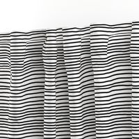 Sketchy Stripes // Black (Small Size)