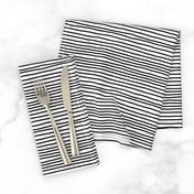 Sketchy Stripes // Black (Small Size)