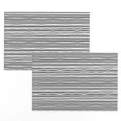 Sketchy Stripes // Black (Small Size)