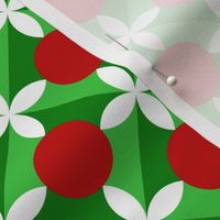 00696669 : holly leaf, flower + berry 4x