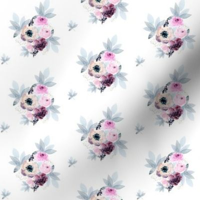 2.5" Winter Friends Florals