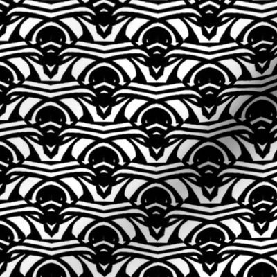 Black and White Art Deco - Spoonflower