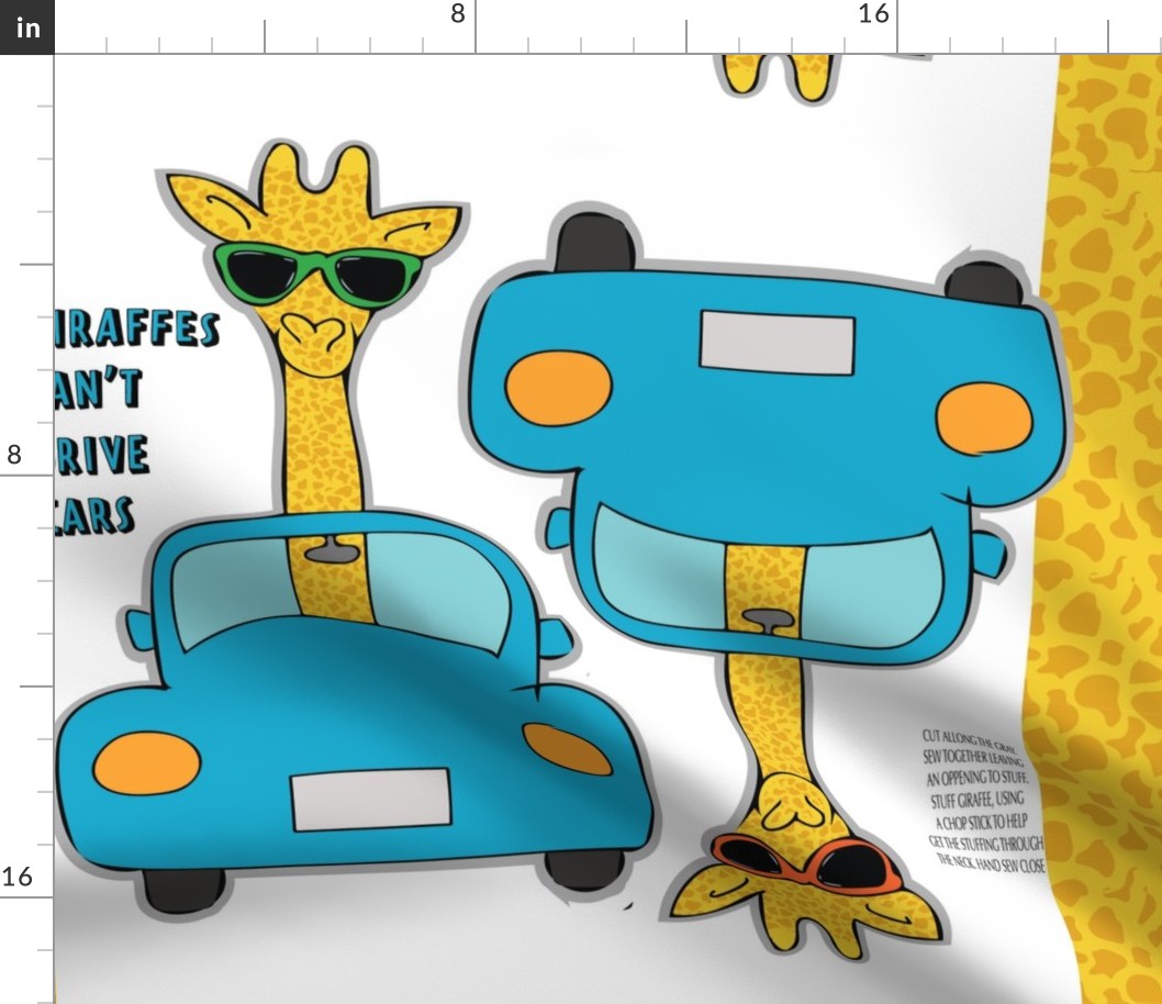 Giraffes Can't Drive Cars