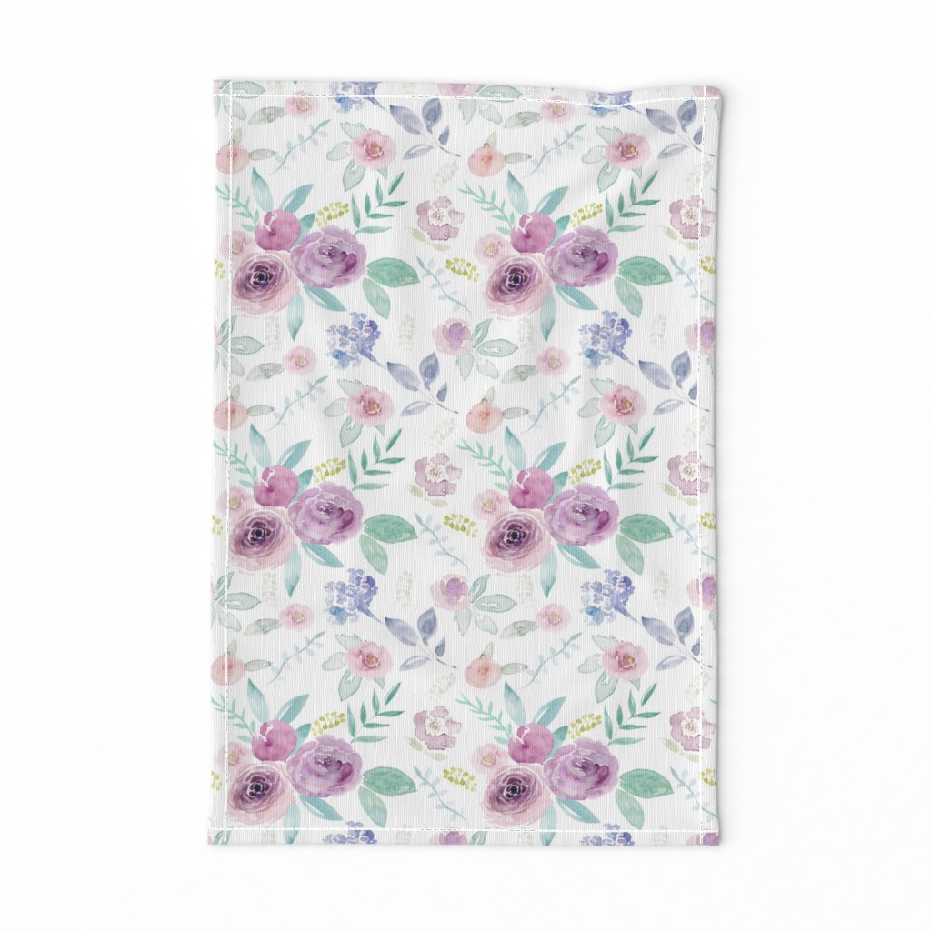 Spring Watercolour Florals MEDIUM