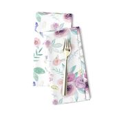 Spring Watercolour Florals MEDIUM