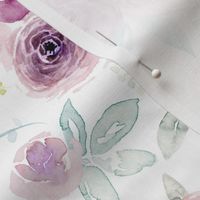 Spring Watercolour Florals MEDIUM