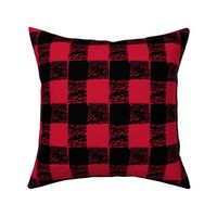 buffalo plaid-red