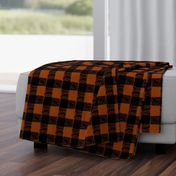 buffalo plaid-burnt umber