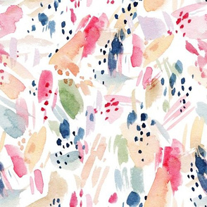 Abstract Watercolor Doodles