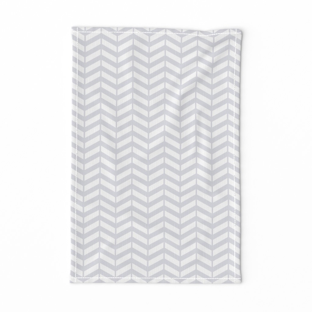 Chevron Herringbone Grays