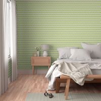 Elongated Hexagon Geometric Pattern (Fill Green & Grey on White)