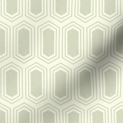 Elongated Hexagon Geometric Pattern (Fill Dark on Light Neutral Grey)