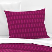 Elongated Hexagon Geometric Pattern (Fill Magenta on Deep Red)