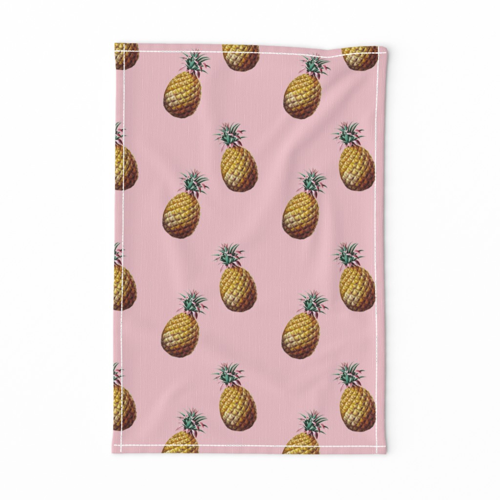 Welcoming Pineapple  on Millenial Pink