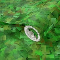 military green abstract cubism