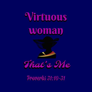 virtuous woman blue 