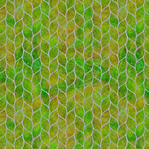 leaf tile  green