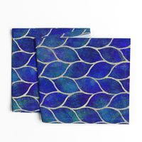 leaf tile cobalt