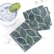 leaf tile blue-grey 