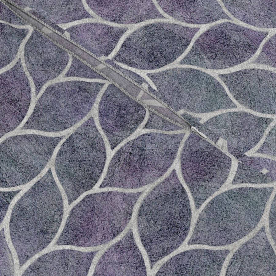 leaf tile purple