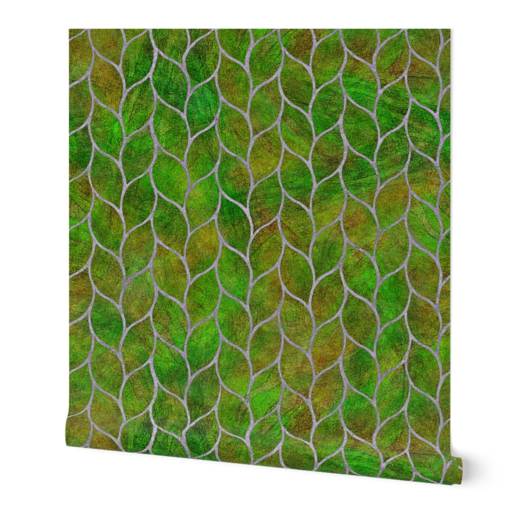 leaf tile green